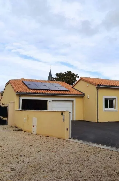Production d’électricité près de Mignaloux-Beauvoir