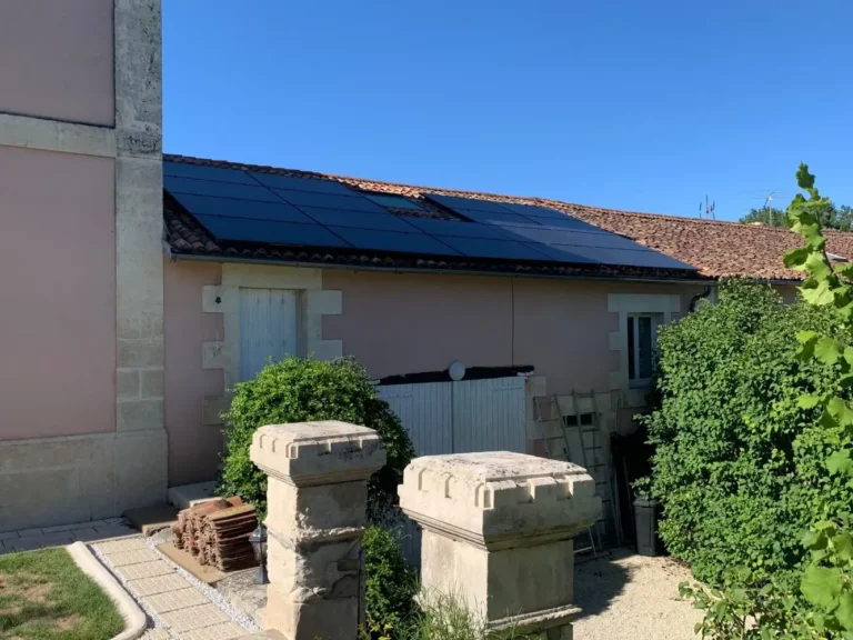 panneaux solaires photovoltaïques dans la Vienne