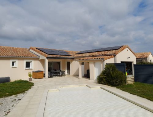 Installation photovoltaïque à Yversay (86)