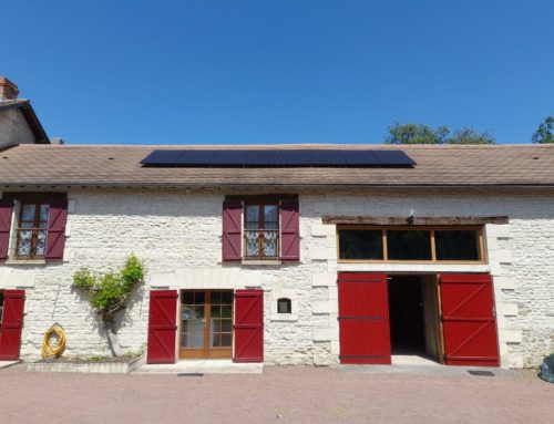 Installation photovoltaïque de 2,96 kWc à Berthegon (86)