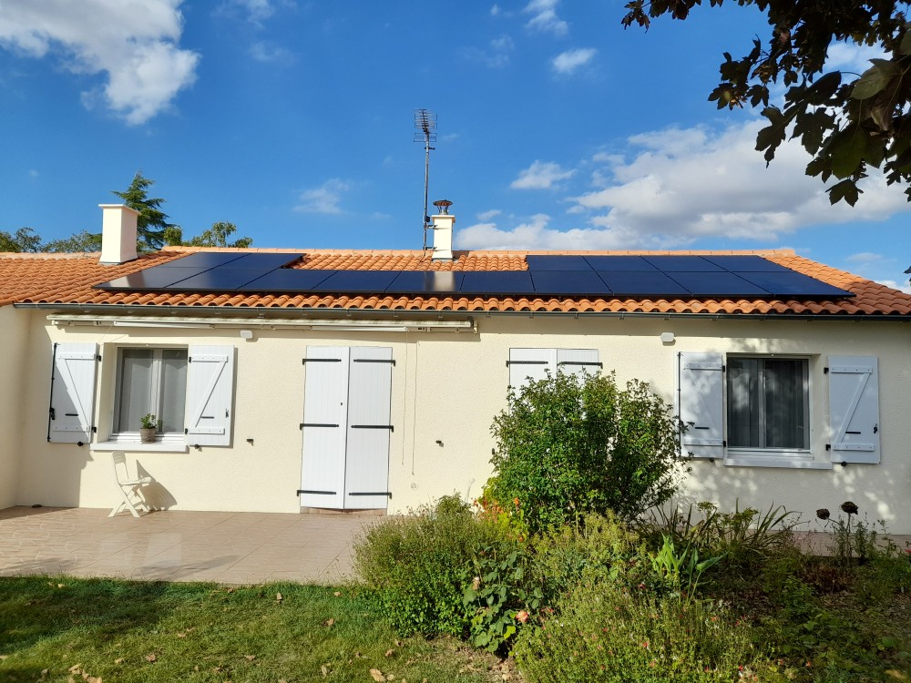 Installation photovoltaïque à Neuville-du-Poitou